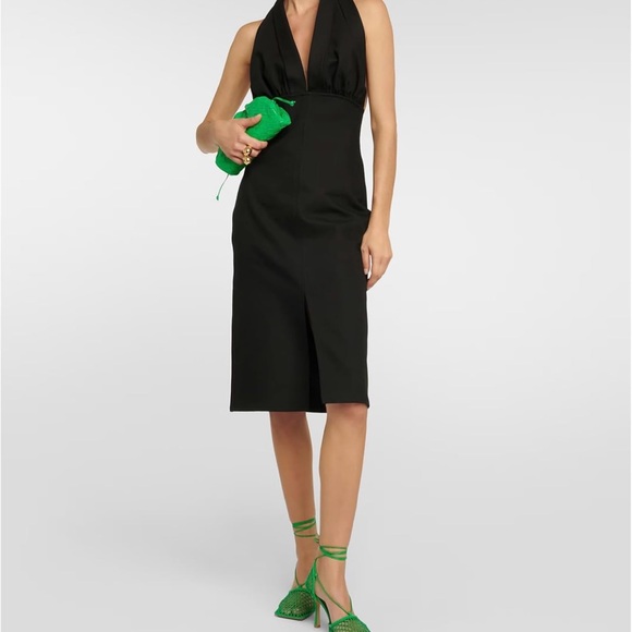 Lace-Up Fishnet Mid High Heel Sandals - Size 10 - Picture 5 of 5